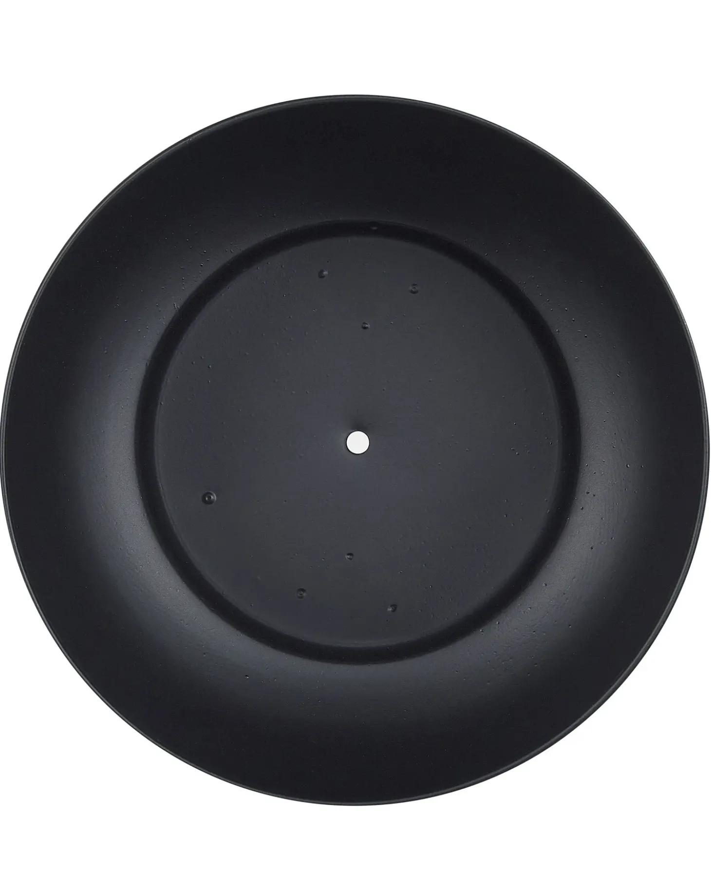 Forhøjet plantekrukke AGROS 30 cm Sort Metal