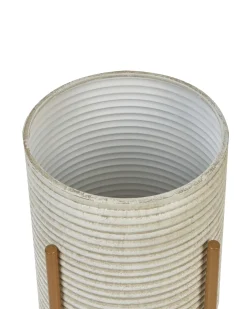 Forhøjet plantekrukke ALPINUS Metal 31 cm Brungrå
