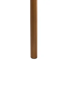 Forhøjet plantekrukke AUBRIETA Metal 31 cm Lysegrå