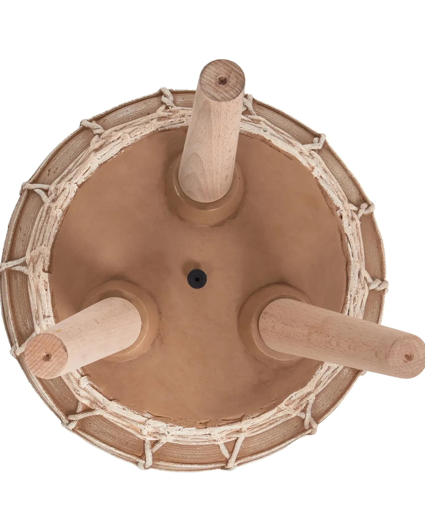 Forhøjet plantekrukke DARMERA 30 cm Lysebrun