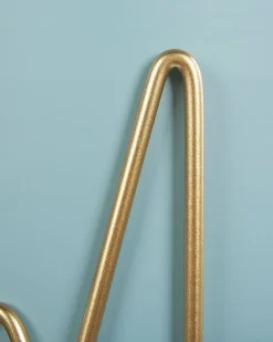 Forhøjet plantekrukke KALANDRA 19 cm Himmelblå Metal
