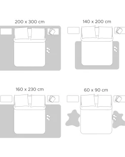 fåreskindstæppe ULURU Bordeaux 65 x 110 cm