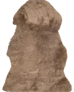 fåreskindstæppe ULURU Brun 65 x 110 cm