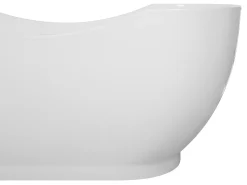 Fritstående badekar BAYLEY 170 x 77 cm Hvid