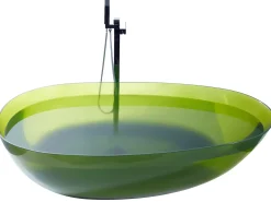 Fritstående badekar BLANCARENA 170 x 78 cm Grøn