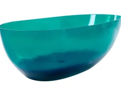 Fritstående badekar BLANCARENA 170 x 78 cm Blågrøn