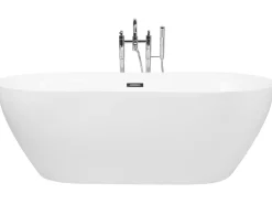 Fritstående badekar CARRERA 180 x 80 cm Hvid