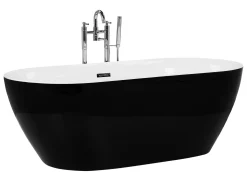 Fritstående badekar CARRERA 150 x 75 cm Sort
