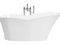 Fritstående badekar DULCINA 170 x 80 cm Hvid