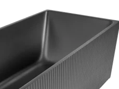 Fritstående badekar GOCTA 170 x 80 cm Sort