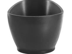 Fritstående badekar GUIANA 173 x 82 cm Sort