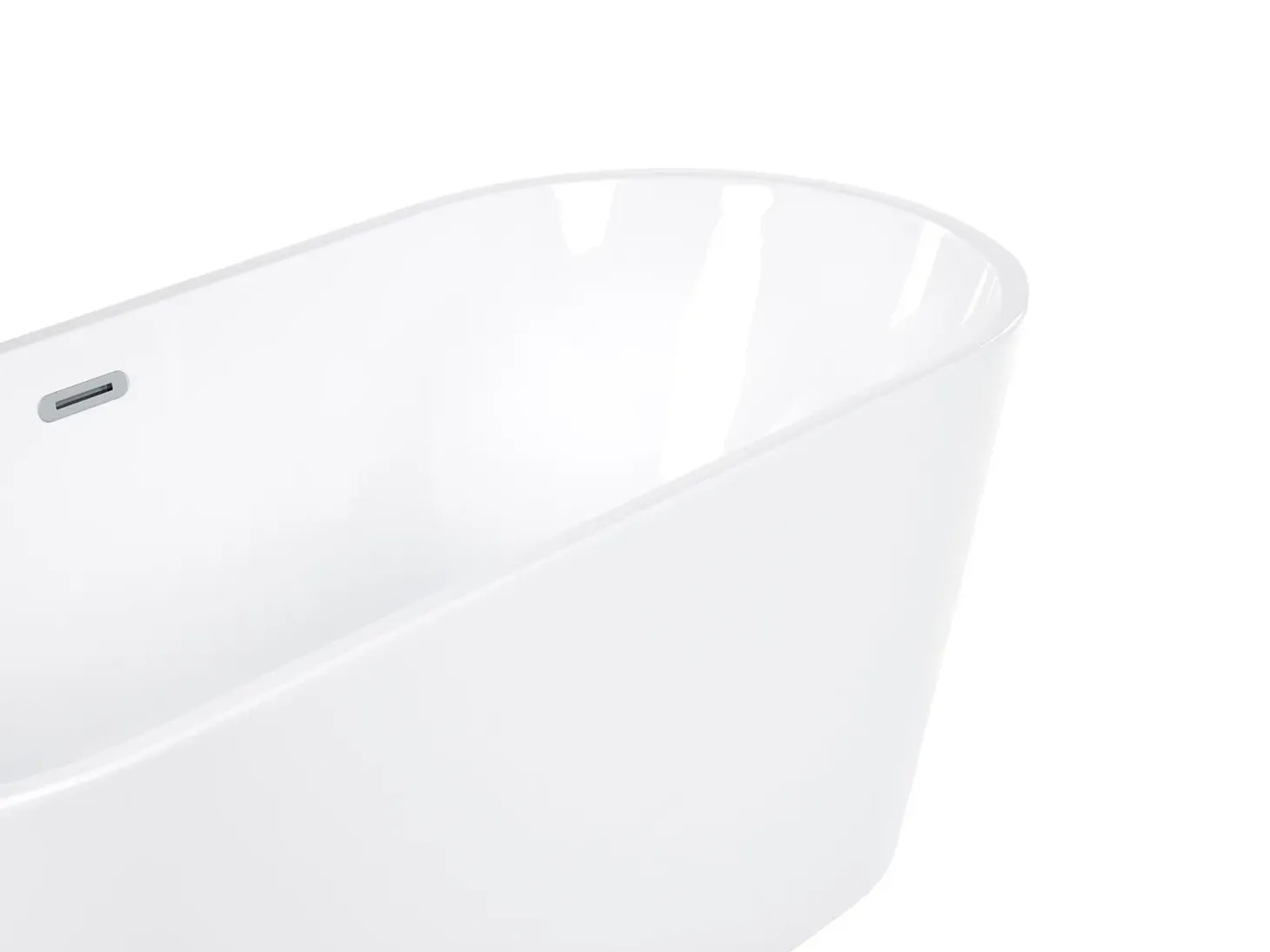 Fritstående badekar HAVANA 170 x 73 cm Hvid