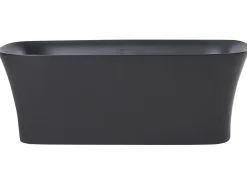 Fritstående badekar LANALHUE 160 x 75 cm Sort