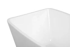 Fritstående badekar MARAVILLA 170 x 78 cm Hvid