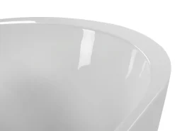 Fritstående badekar NEVIS 170 x 80 cm Hvid