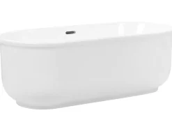 Fritstående badekar PINEL 170 x 80 cm Hvid
