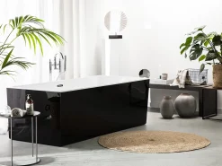 Fritstående badekar RIOS 170 x 80 cm Sort