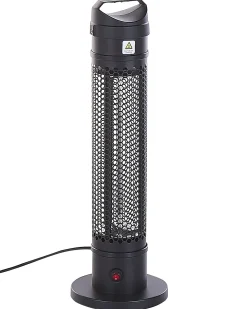 Fritstående infrarød terrassevarmer KRAKATOA 1000 W Sort