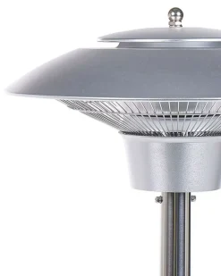Fritstående infrarød terrassevarmer ASKJA 1500 W Sølv