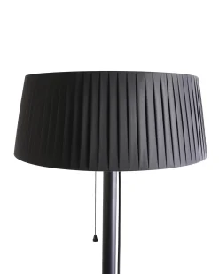 Fritstående infrarød terrassevarmer OLLERIA 1500 W Sort