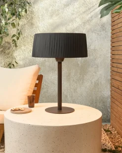 Fritstående infrarød terrassevarmer OLLERIA 1500 W Sort