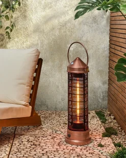 Fritstående infrarød terrassevarmer LLAIMA 1800 W Kobber