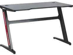 Gaming Bord DARFUR Sort 120 cm 60 cm RGB LED