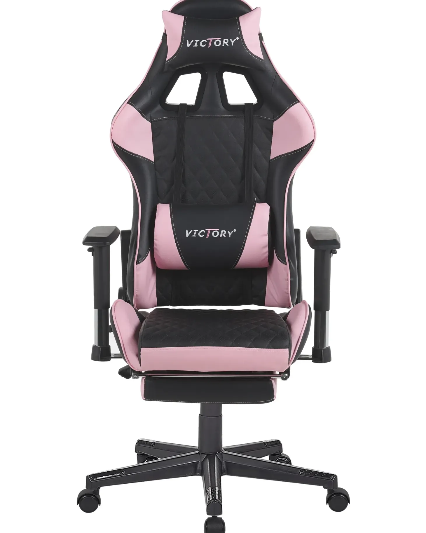 Gamingstol VICTORY Kunstlæder Lyserød