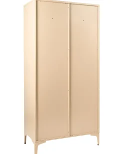Garderobeskab ARDURA Beige Metal