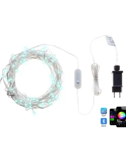 Gardinlys Smart LED med app KULUSUK 150 x 320 cm Multifarvet