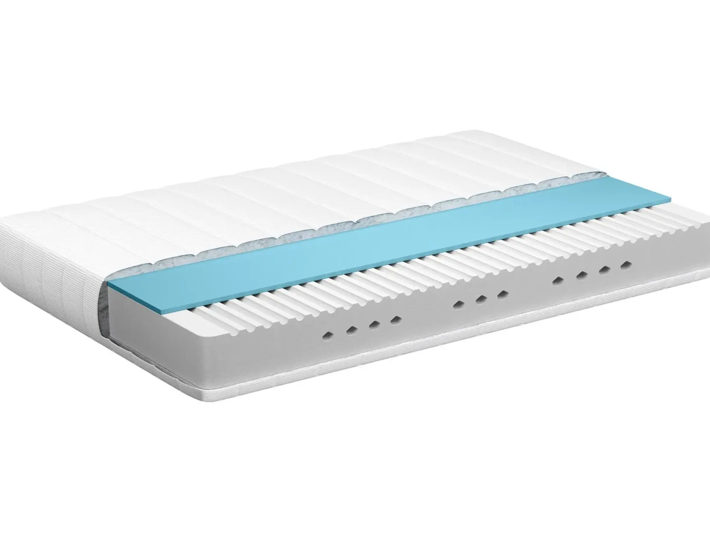 Gel memoryskum madras HAPPINESS H3/4 Fast 80 x 200 cm