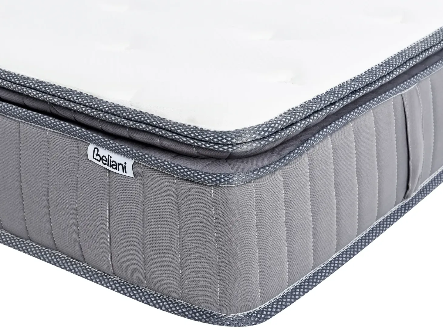 Gel memoryskum pocketfjedre madras PLEASANT H2/3 Medium 180 x 200 cm