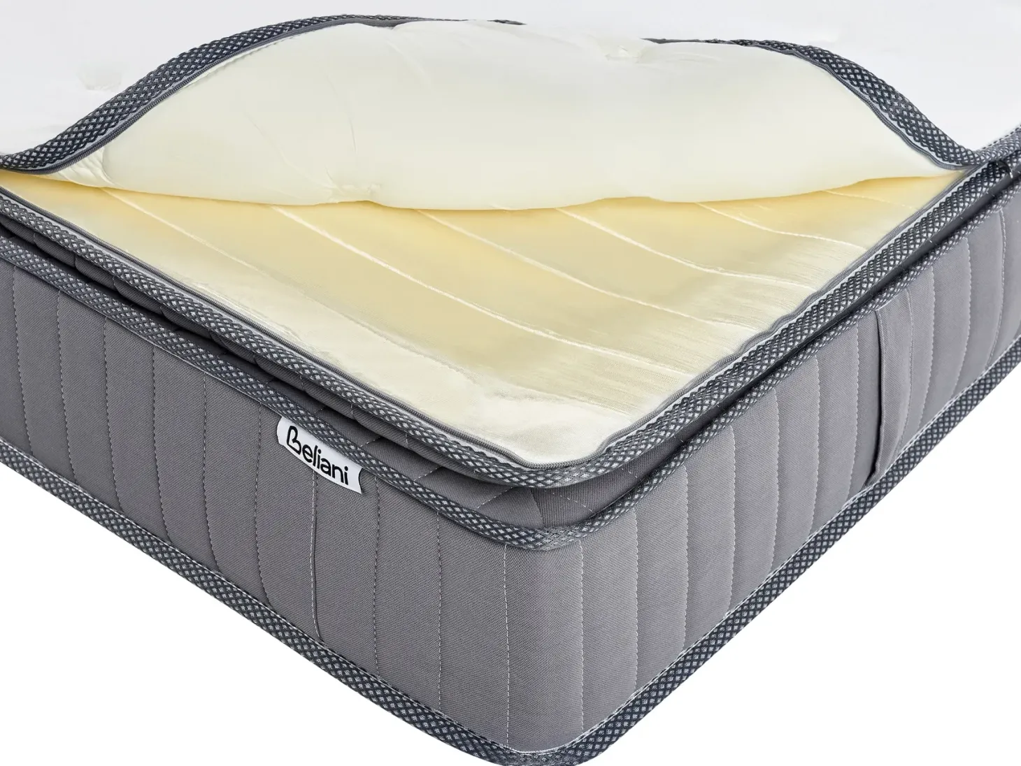 Gel memoryskum pocketfjedre madras PLEASANT H3/4 Fast 90 x 200 cm