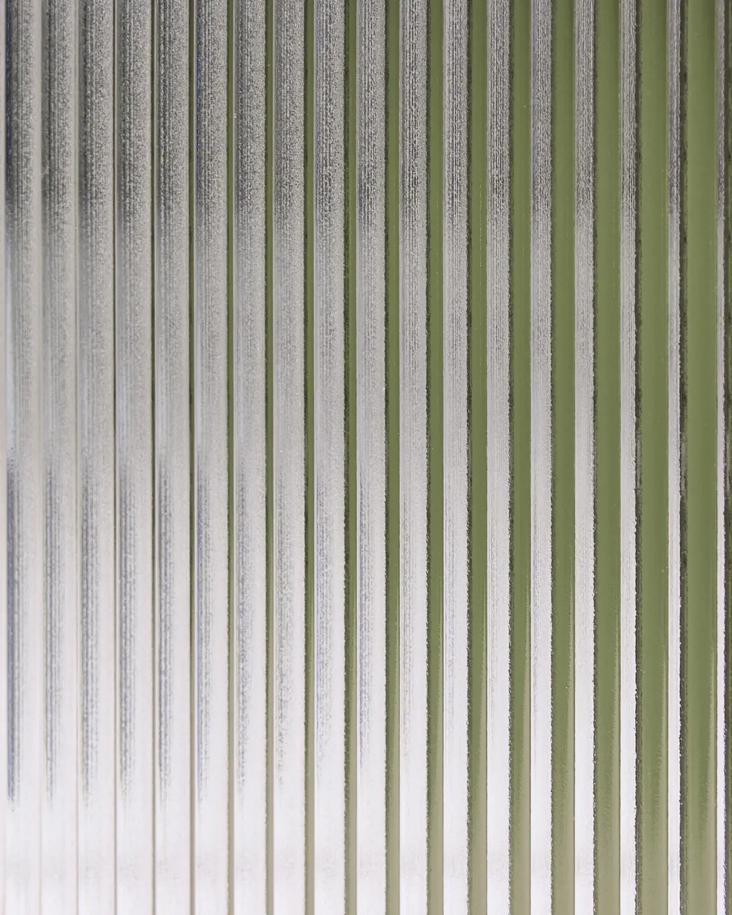 Glas vitrine skænk LERRYN Metal 90 cm Grøn