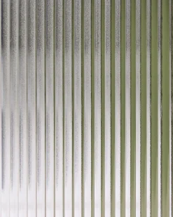 Glas vitrine skænk SARRE Metal 90 cm Grøn