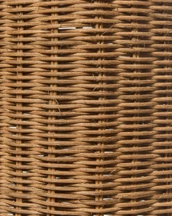 Gulvlampe ALERO Rattan Naturlig