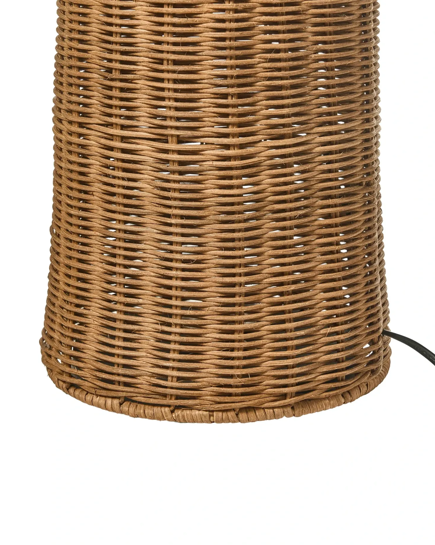 Gulvlampe ALERO Rattan Naturlig