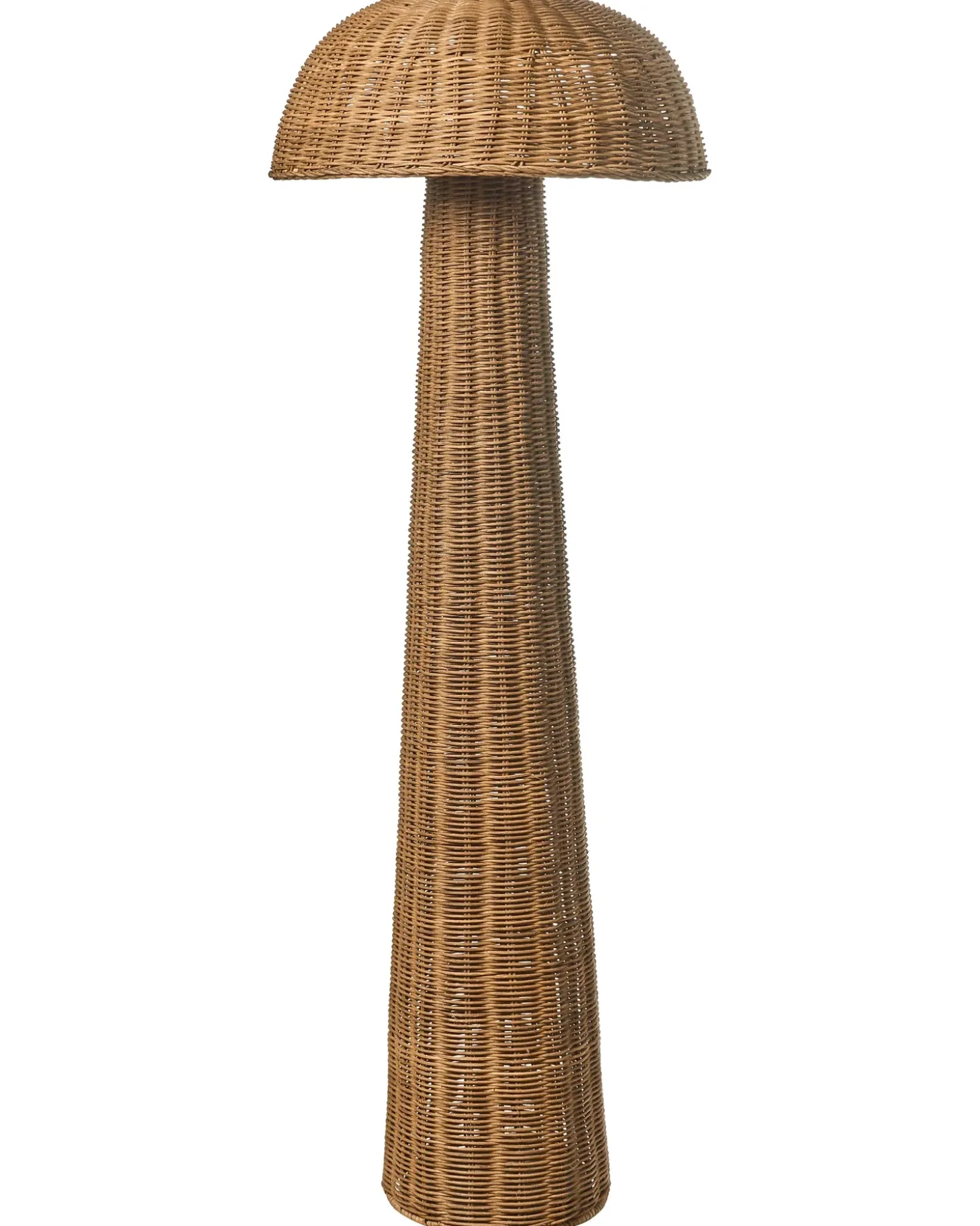 Gulvlampe ALERO Rattan Naturlig