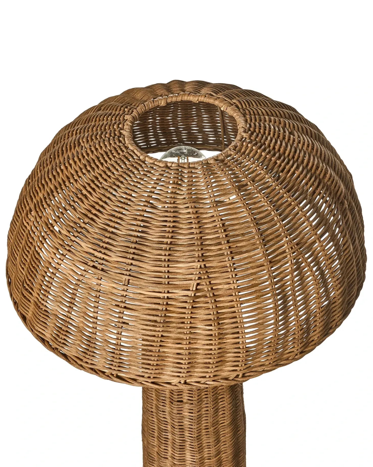 Gulvlampe ALERO Rattan Naturlig