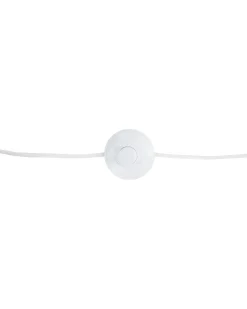 Gulvlampe ALZETTE Fyretræ Hvid