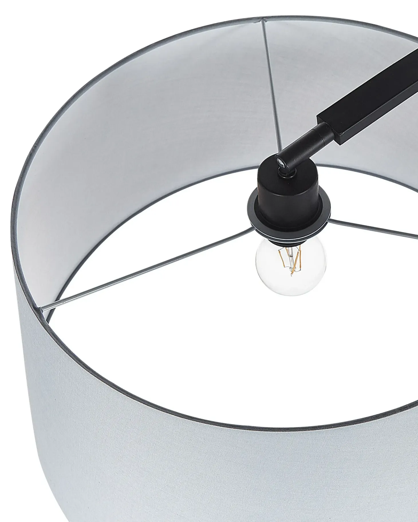 Gulvlampe BENUE Metal Grå