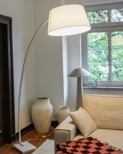Gulvlampe BENUE Metal Hvid