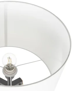 Gulvlampe BLUFF Fyretræ Hvid