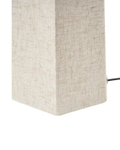 Gulvlampe DEMBI Kunstlinned Lys Beige
