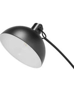 Gulvlampe DINTEL Metal Sort