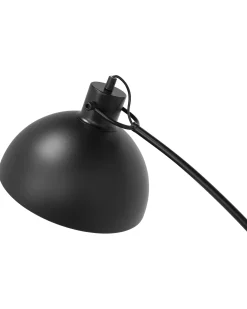 Gulvlampe DINTEL Metal Sort