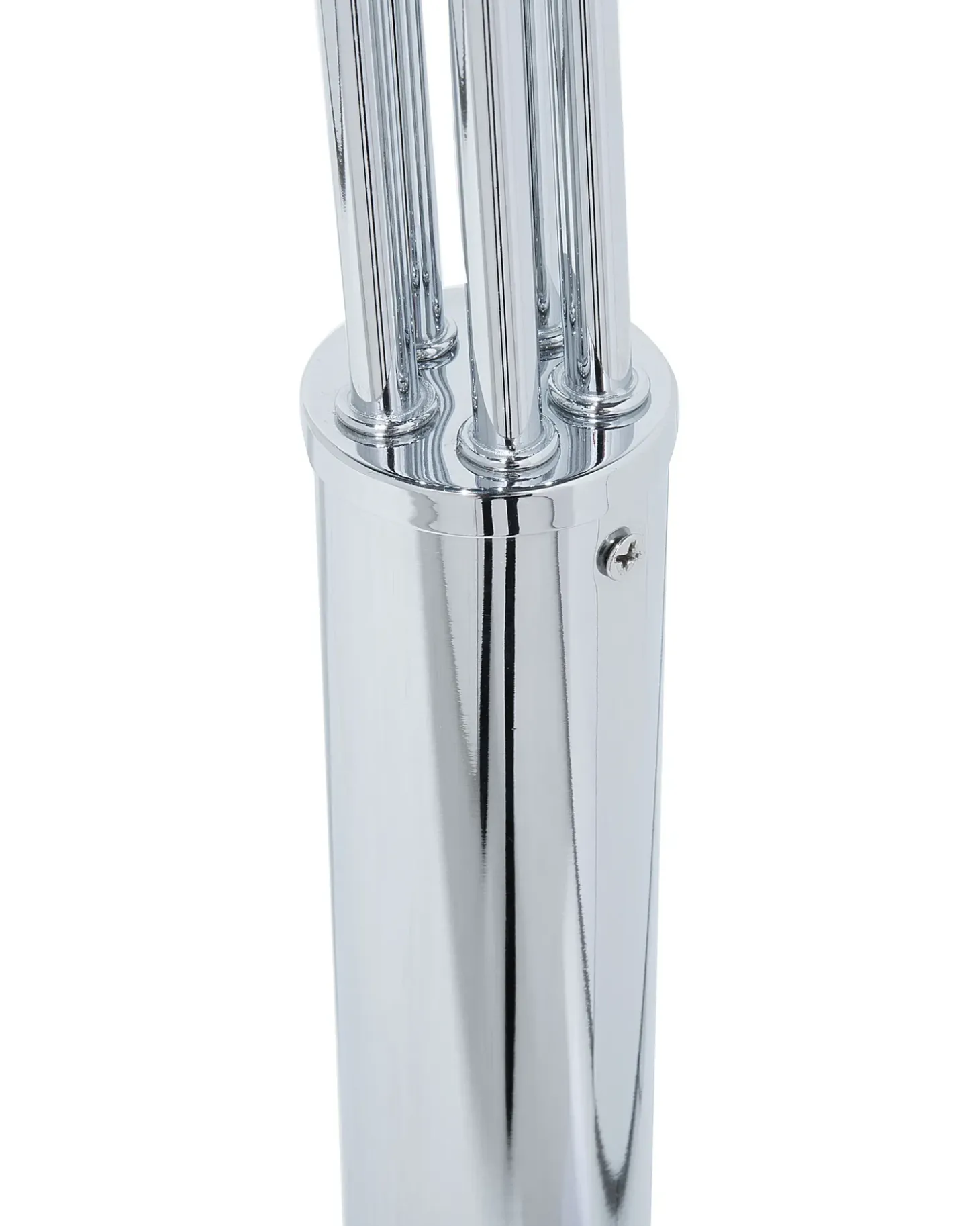 Gulvlampe FLINDERS Justerbar Metal Sølv