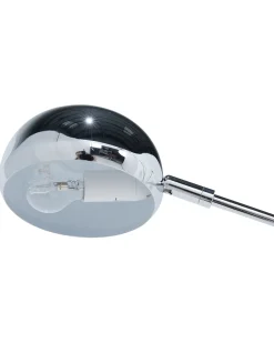 Gulvlampe FLINDERS Justerbar Metal Sølv