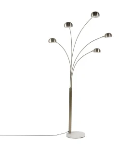 Gulvlampe FLINDERS Justerbar Metal Guld