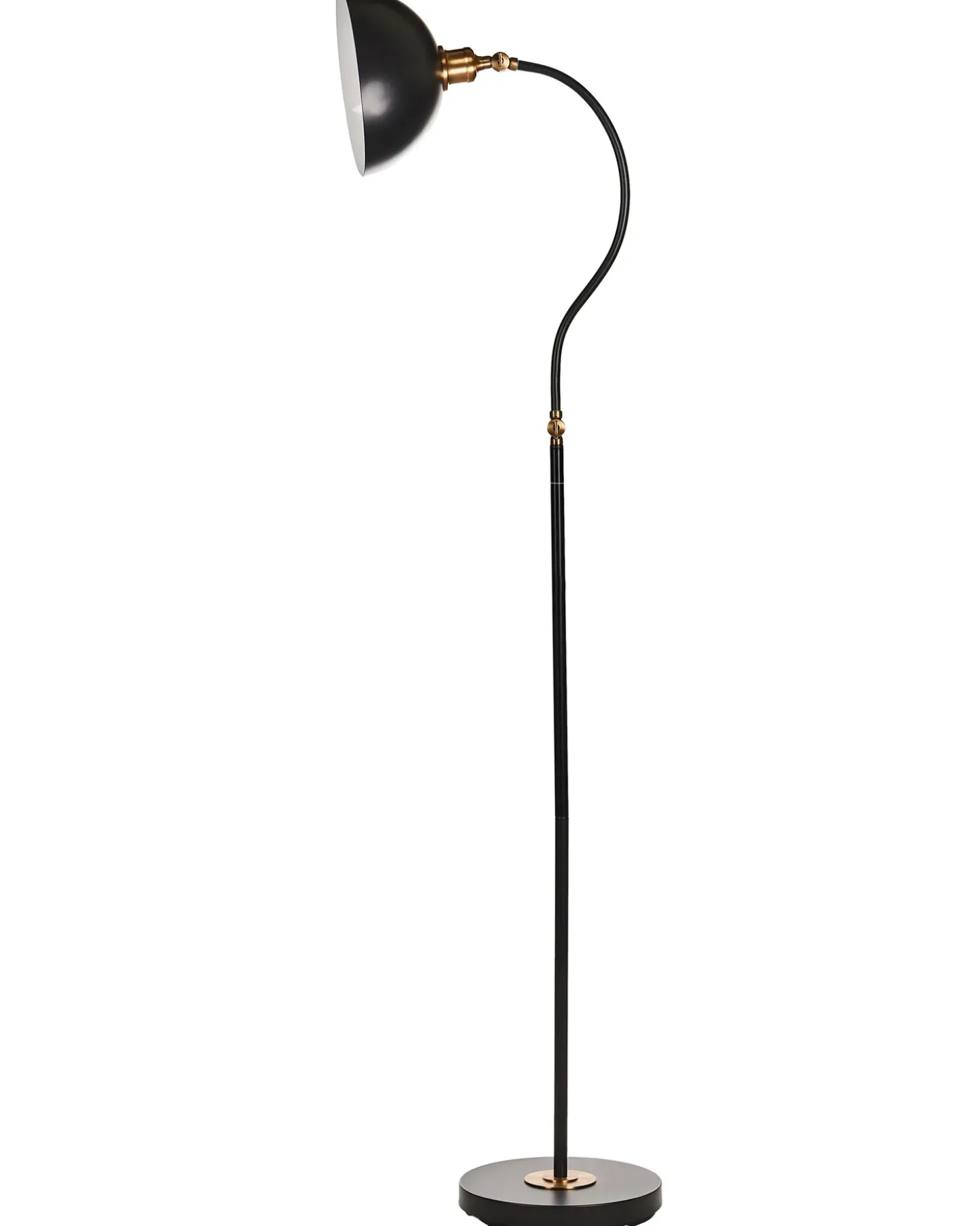 Gulvlampe LENNON Justerbar Metal Sort